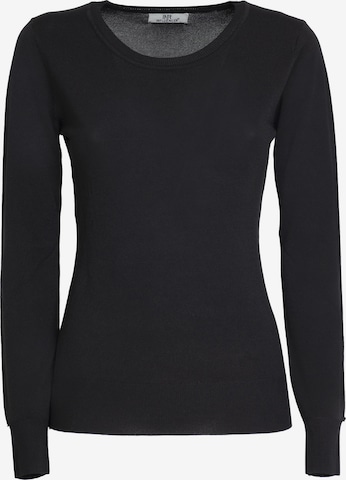 Influencer Sweater in Black: front