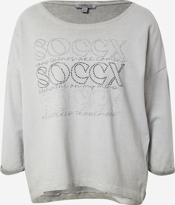 Soccx Sweatshirt in Green: front