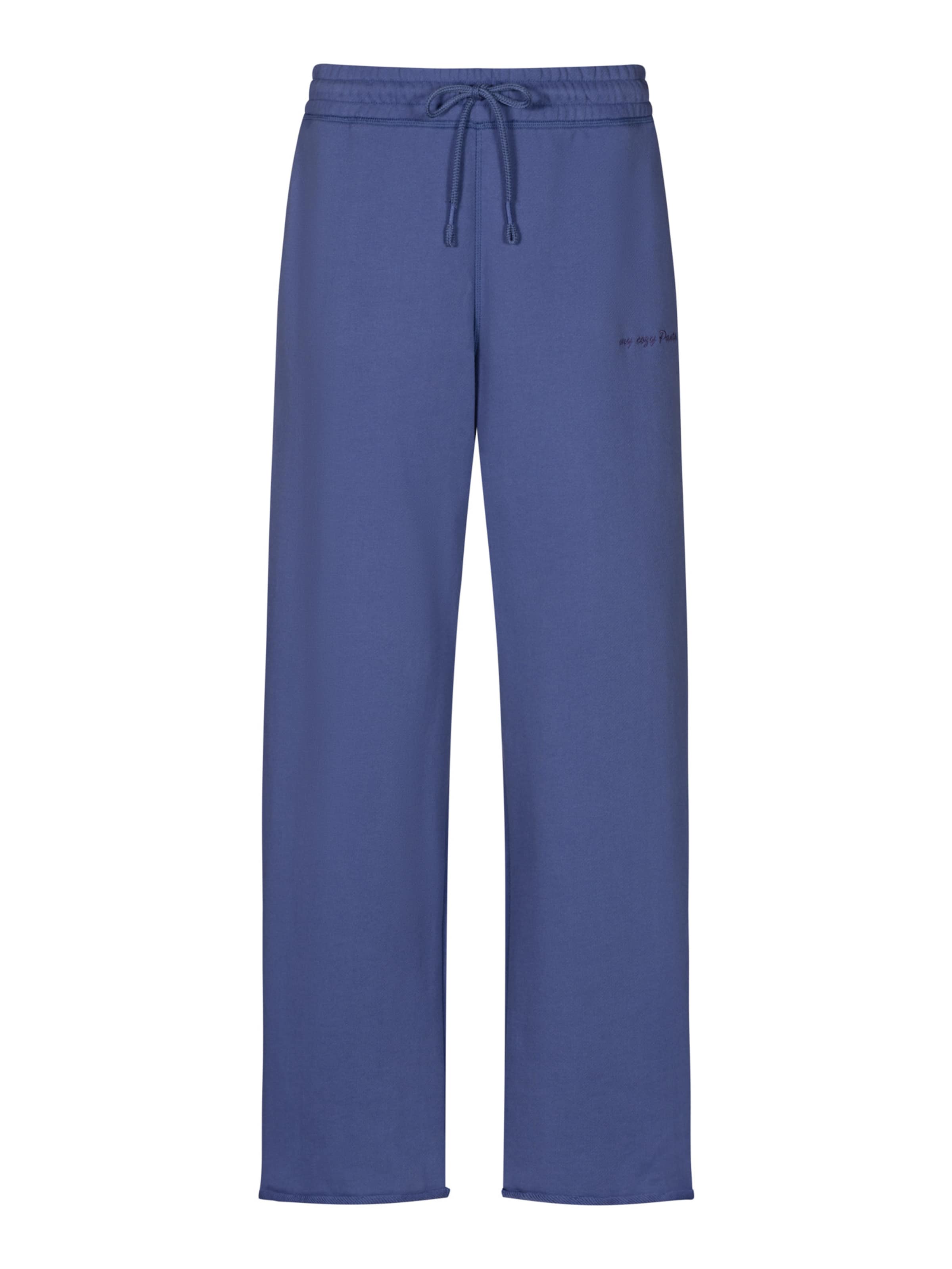Mey Pajama pants in Blue: front