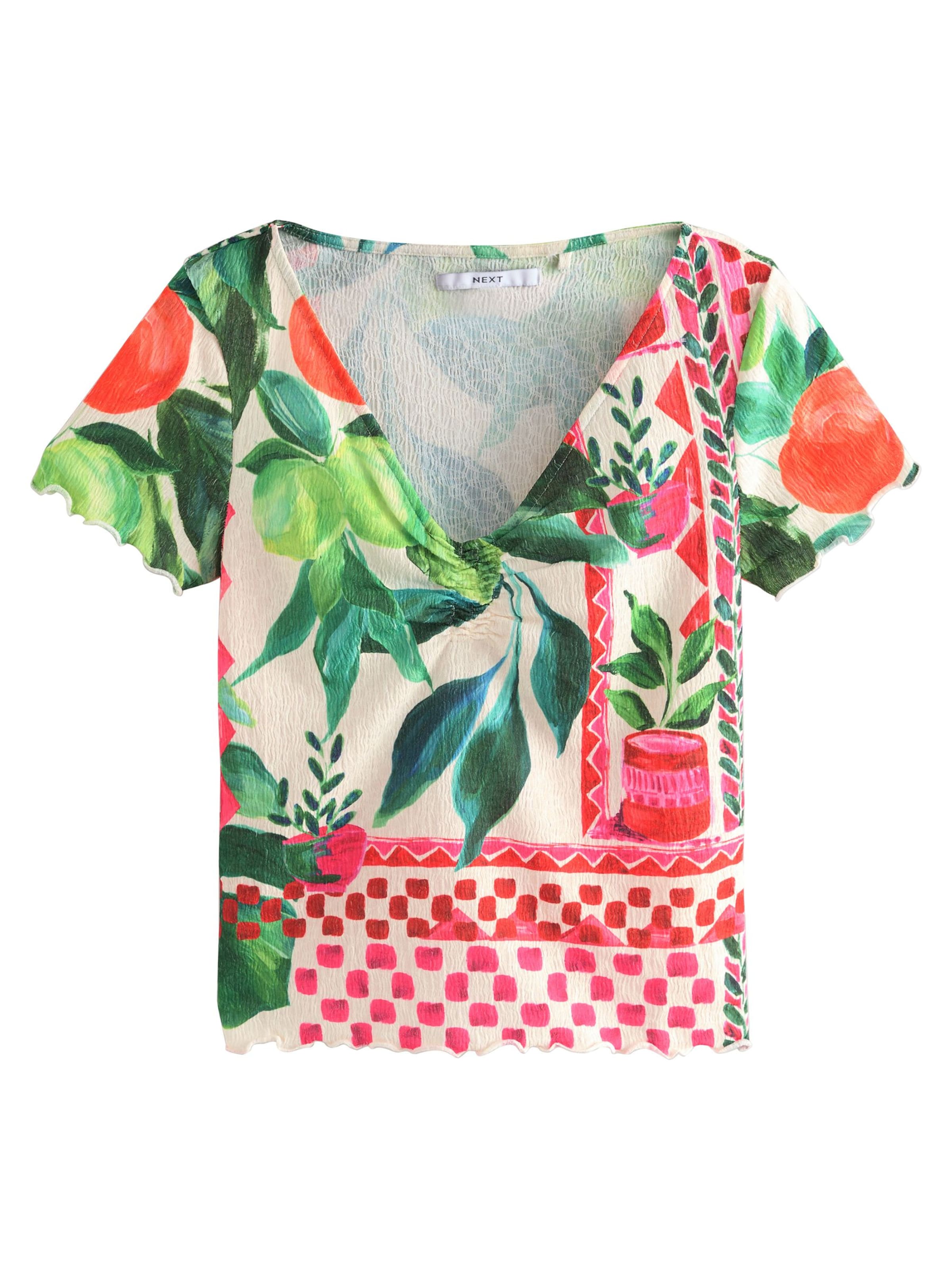 Next Tričko – zelená: přední strana