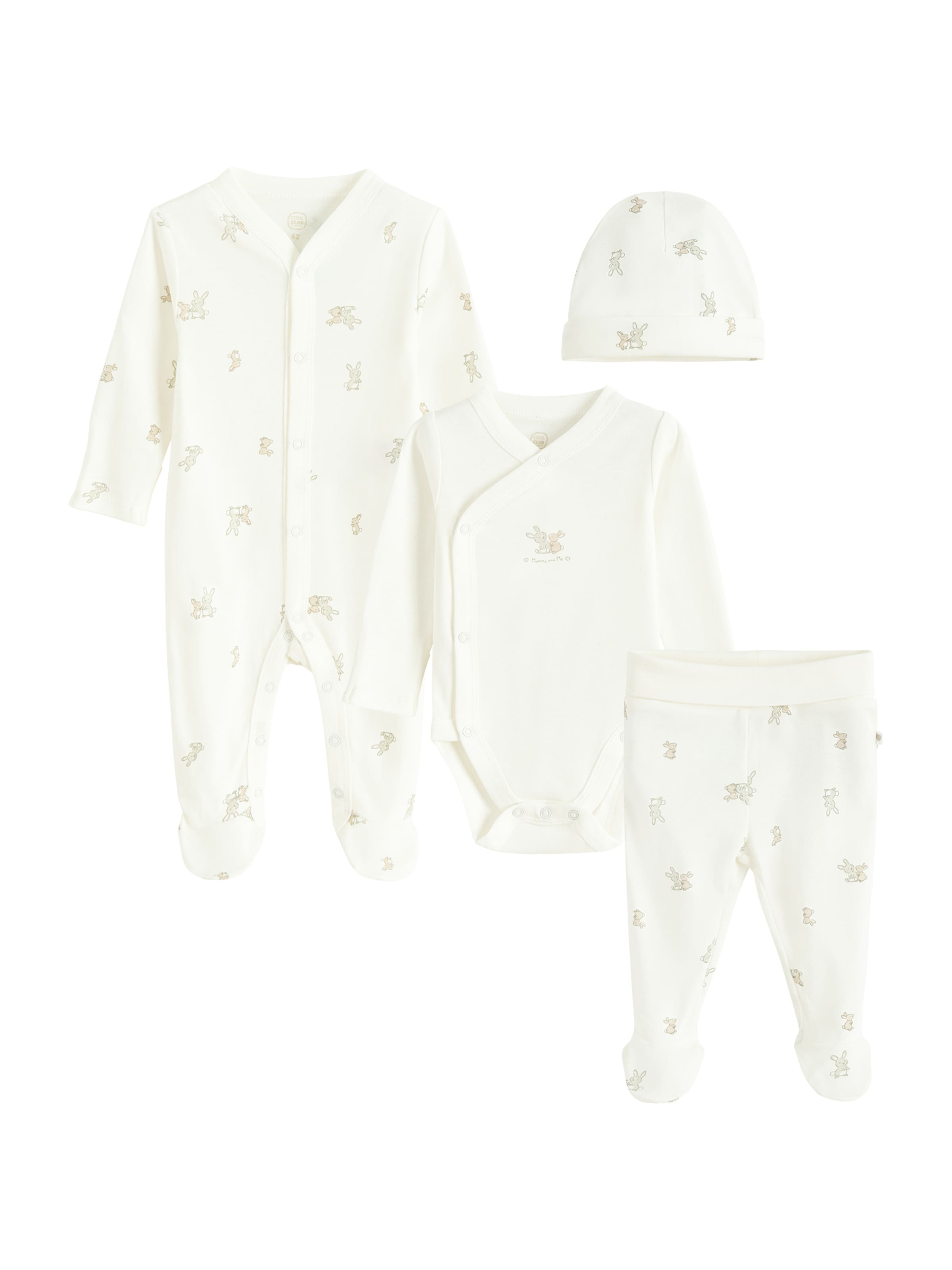 Cool Club Szettek - fehér: elől