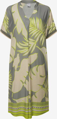 LAURASØN Shirt Dress in Green: front