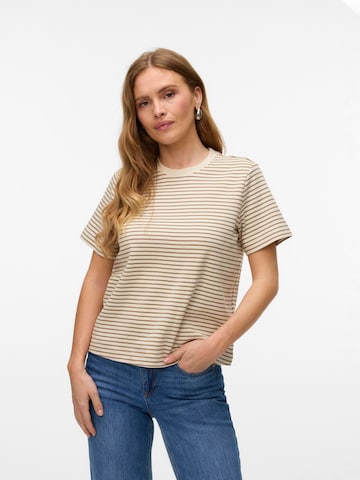 VERO MODA Shirt 'VMJADA' in Beige: voorkant