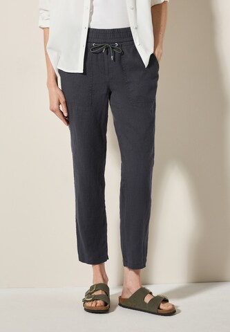 CECIL Slim fit Pants in Grey: front