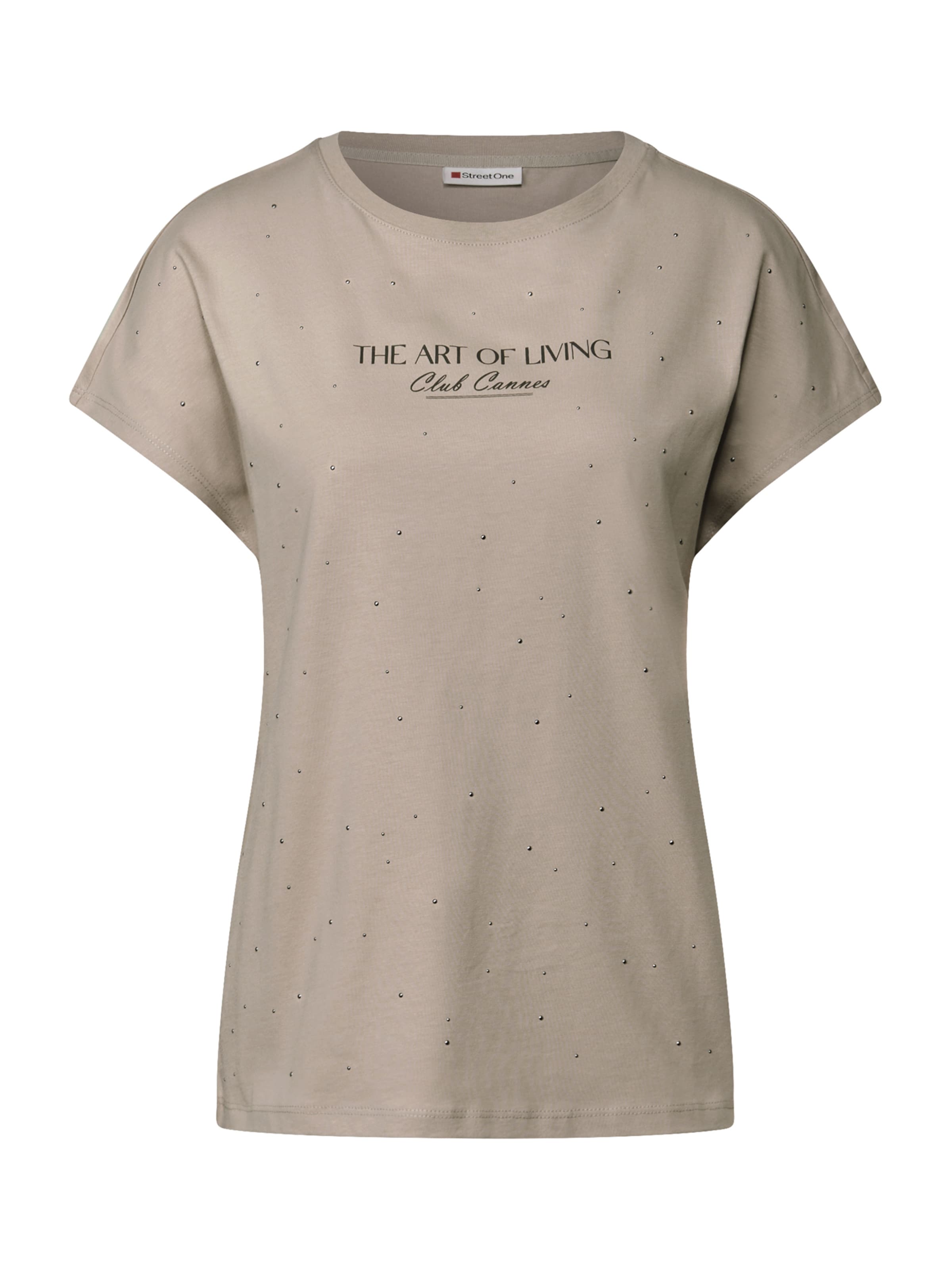 STREET ONE Shirt in Beige: front
