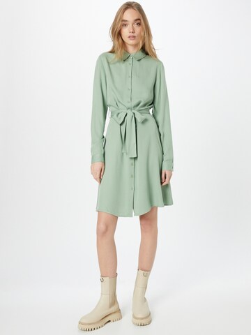 NU-IN Платье-рубашка в Зеленый: спереди