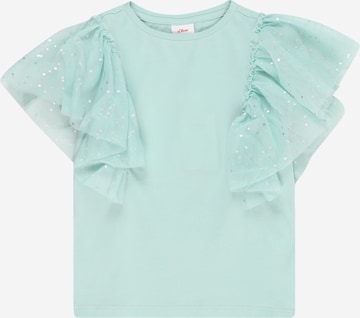 T-Shirt s.Oliver en bleu : devant