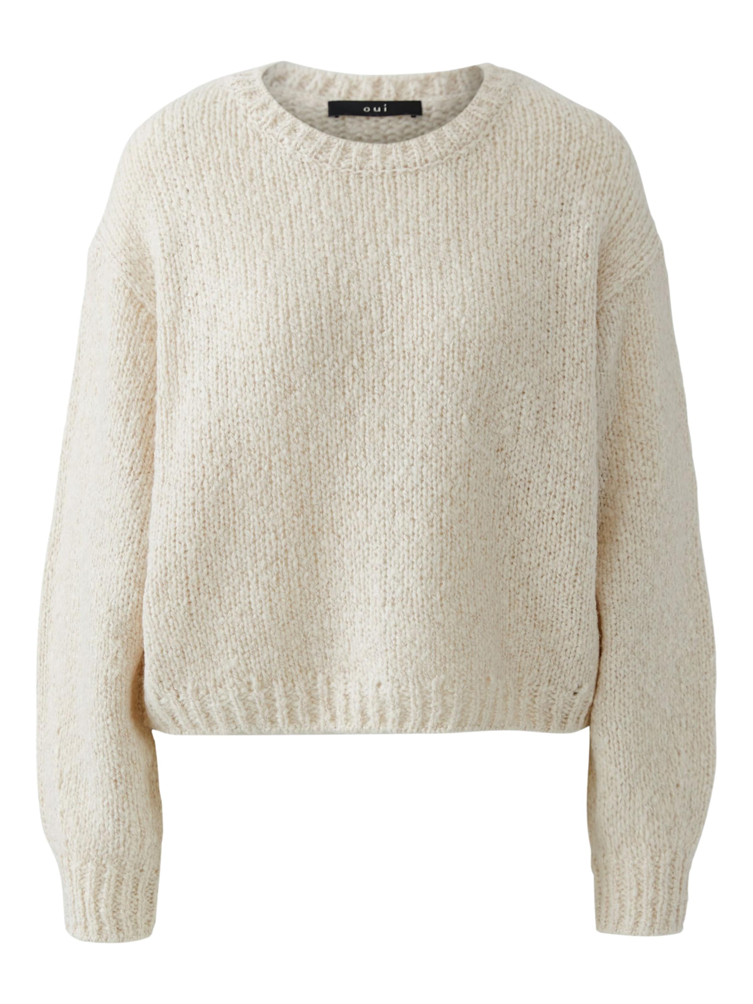 OUI Pullover in Beige: Vorderseite