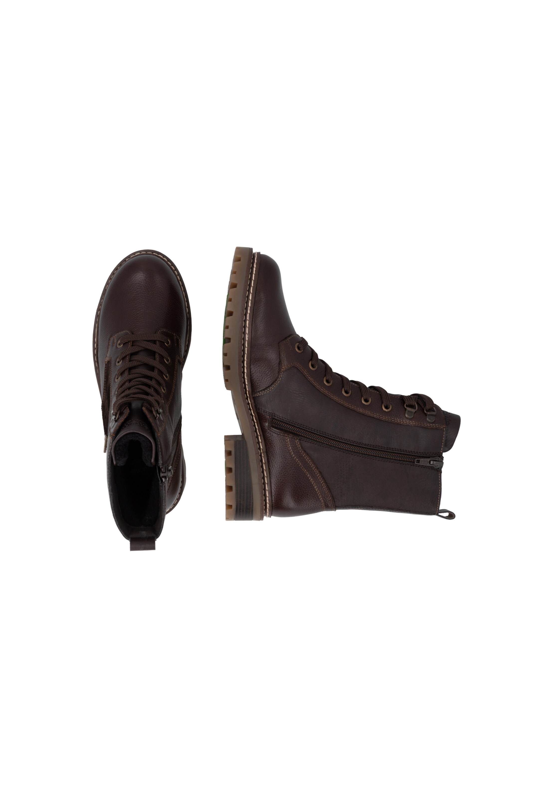 Bottines à lacets ' D0B84 ' REMONTE en marron