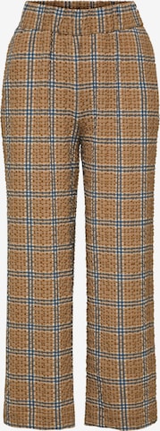 SELECTED FEMME - Pierna ancha Pantalón 'Alma' en marrón: frente