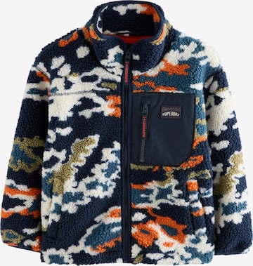 mėlyna Superdry Flisinis džemperis: priekis