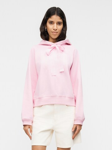 JOOP! Jeans Свитшот 'Tinna' в Ярко-розовый: спереди