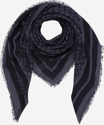BOSS Black Šátek 'Laik' – modrá: přední strana
