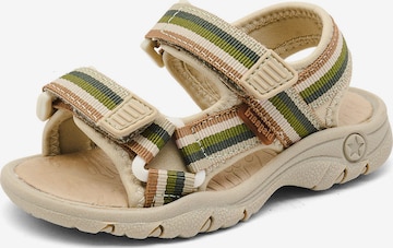 Pantofi deschiși 'Nico' de la BISGAARD pe verde: față