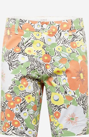 Pantalon chino 'XX CHINO TAPER SHORT II MULTI-COLOR' LEVI'S en blanc : devant