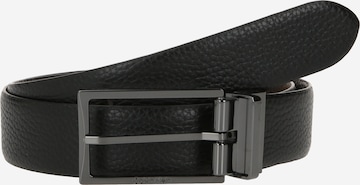 Ceinture Calvin Klein en noir : devant