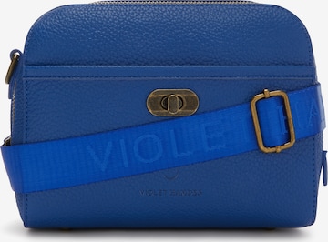 Sac à bandoulière Violet Hamden en bleu : devant