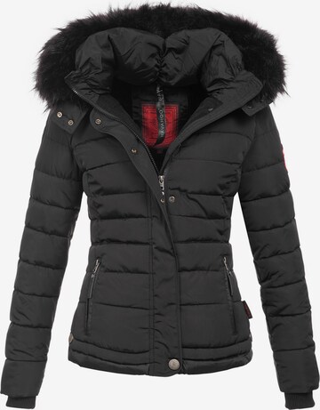 NAVAHOO Winter Jacket 'Chloe' in Black
