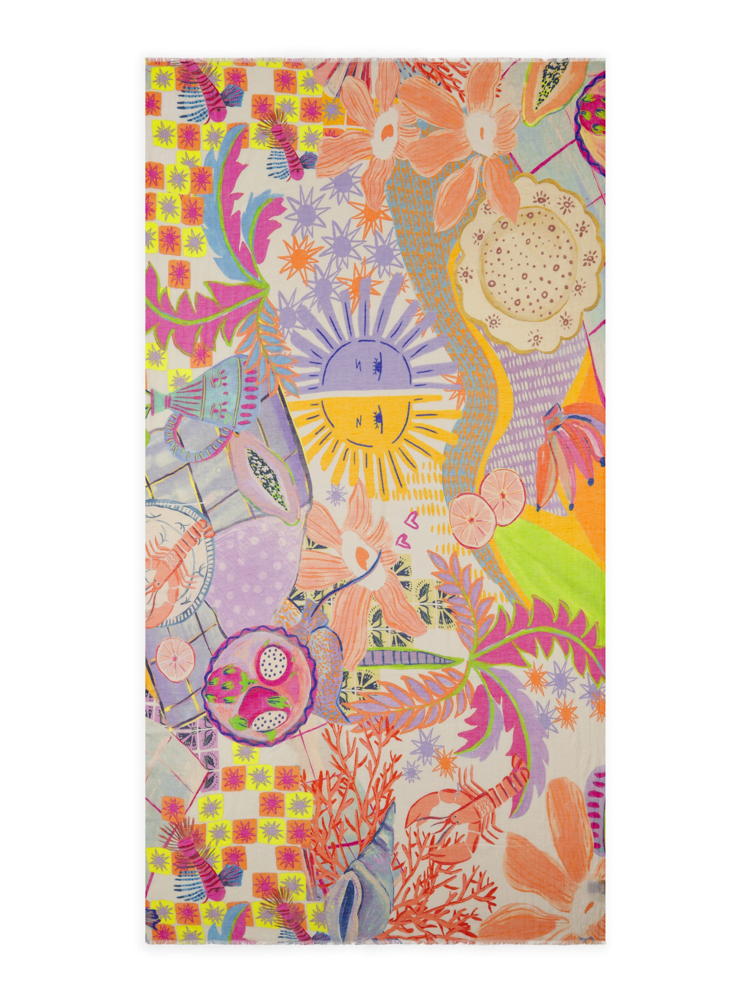 Écharpe CODELLO en rose