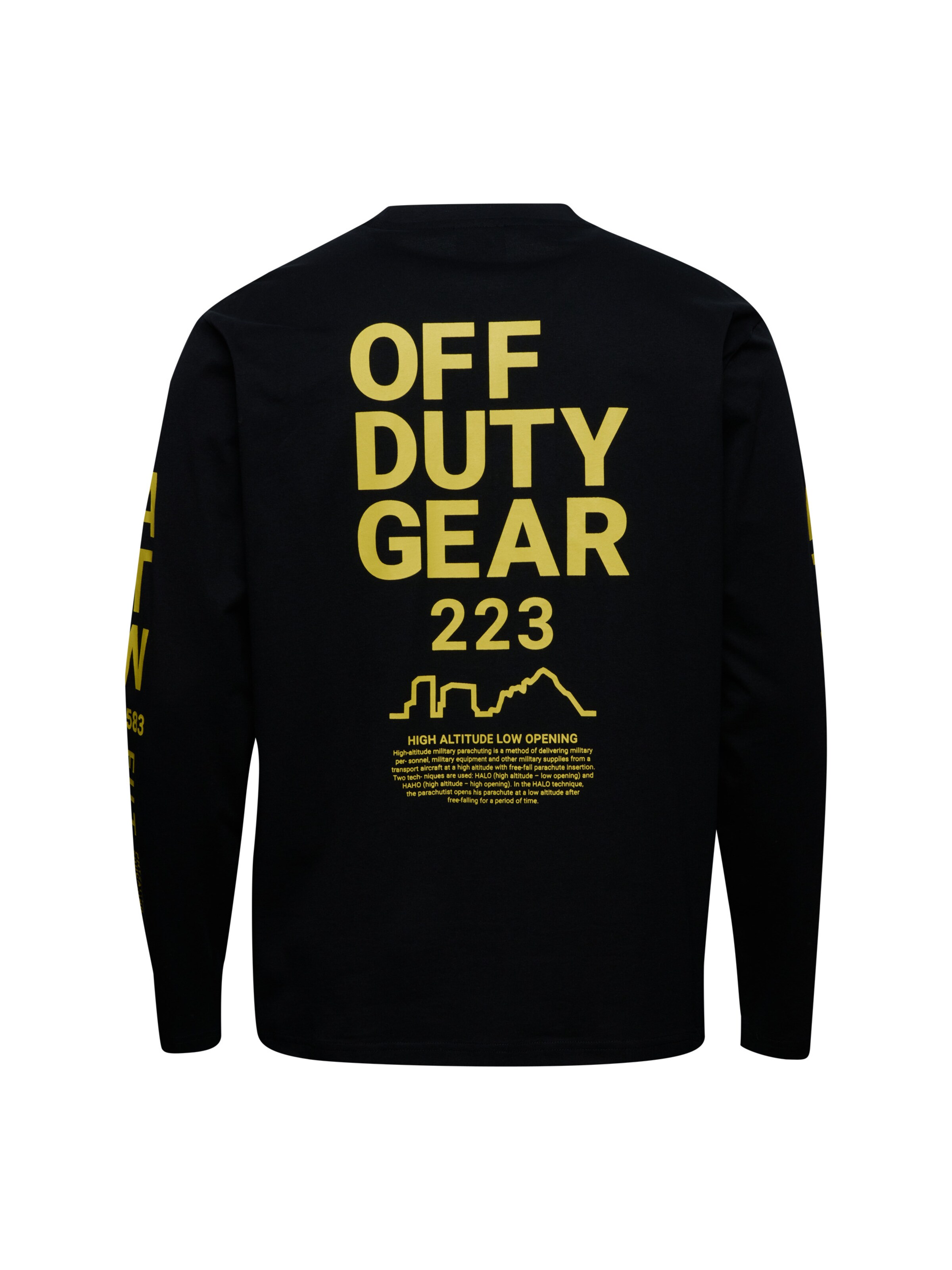 T-Shirt HALO en noir