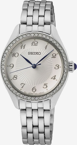 SEIKO Analog Watch in Silver: front