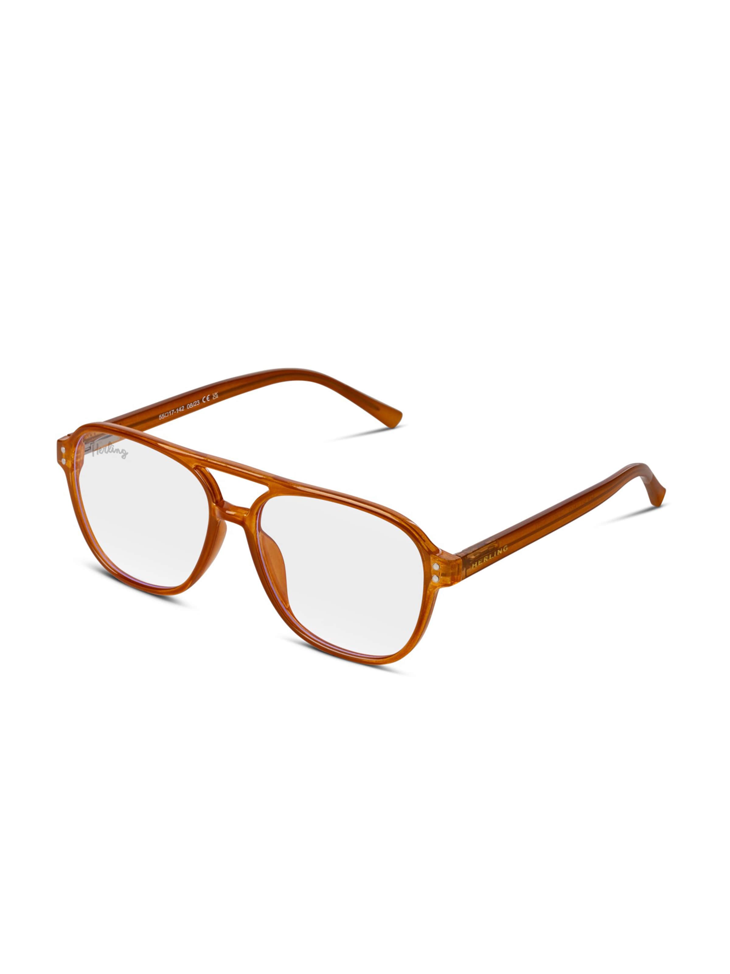 Herling Glasses 'Thorne Blue Light' in Yellow: front