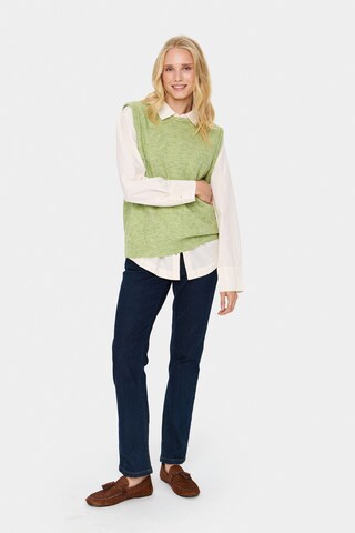 SAINT TROPEZ Sweater 'Zanett' in Green