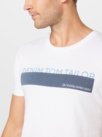 TOM TAILOR DENIM T-shirt i blå