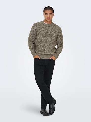 Pullover 'ONSBERNO' di Only & Sons in grigio