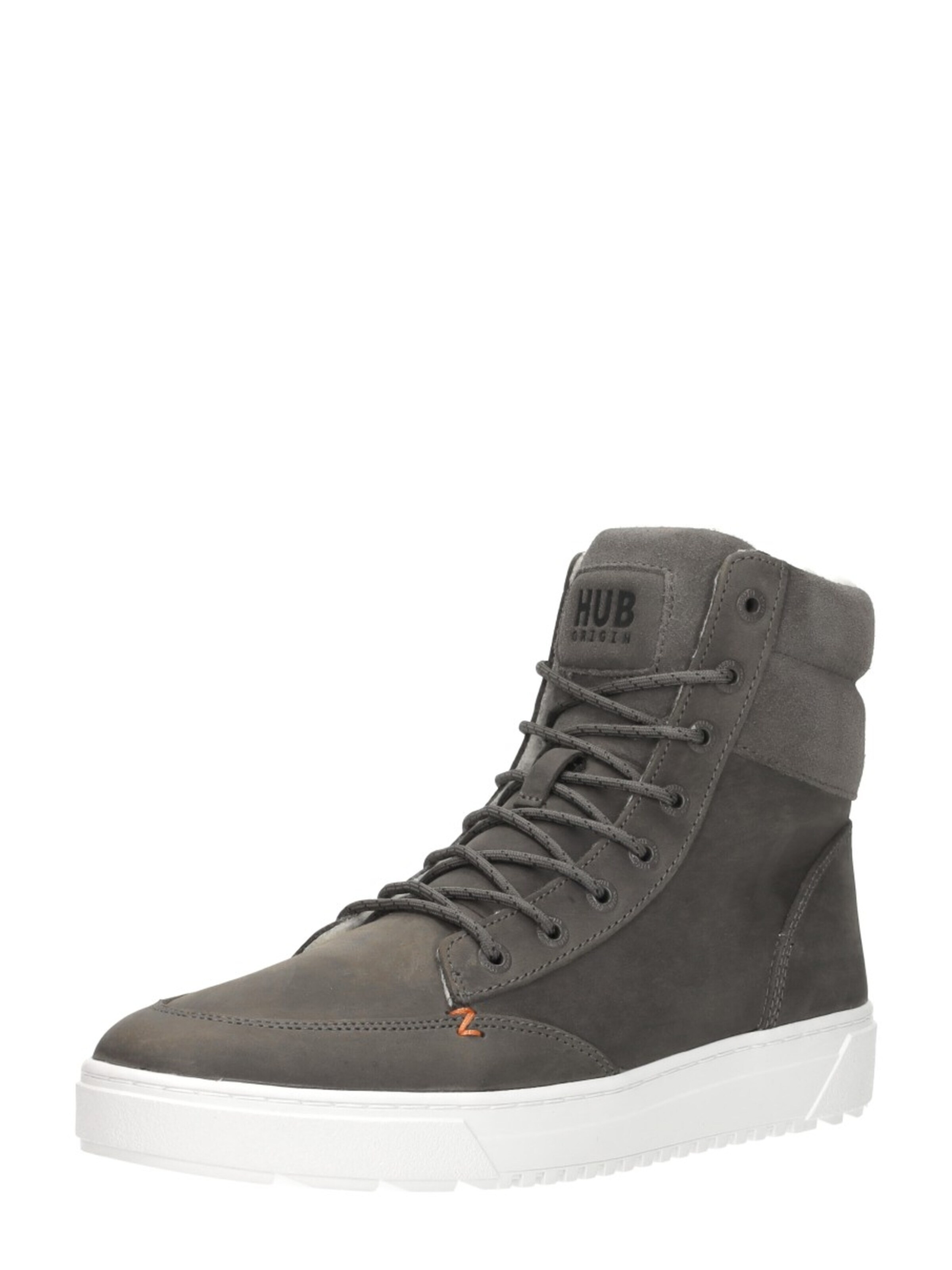 HUB High-Top Sneakers 'Dublin 2.0' in Grey: front