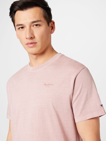 Pepe Jeans - Camisa 'JACKO' em rosa