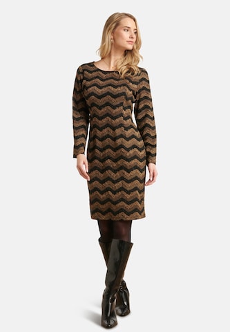 Smashed Lemon Summer Dress in Black