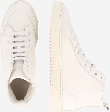 Copenhagen High-Top Sneakers in Beige