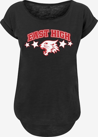F4NT4STIC Shirt 'Disney High School Musical The Musical Wildcat Stars' in Black: front