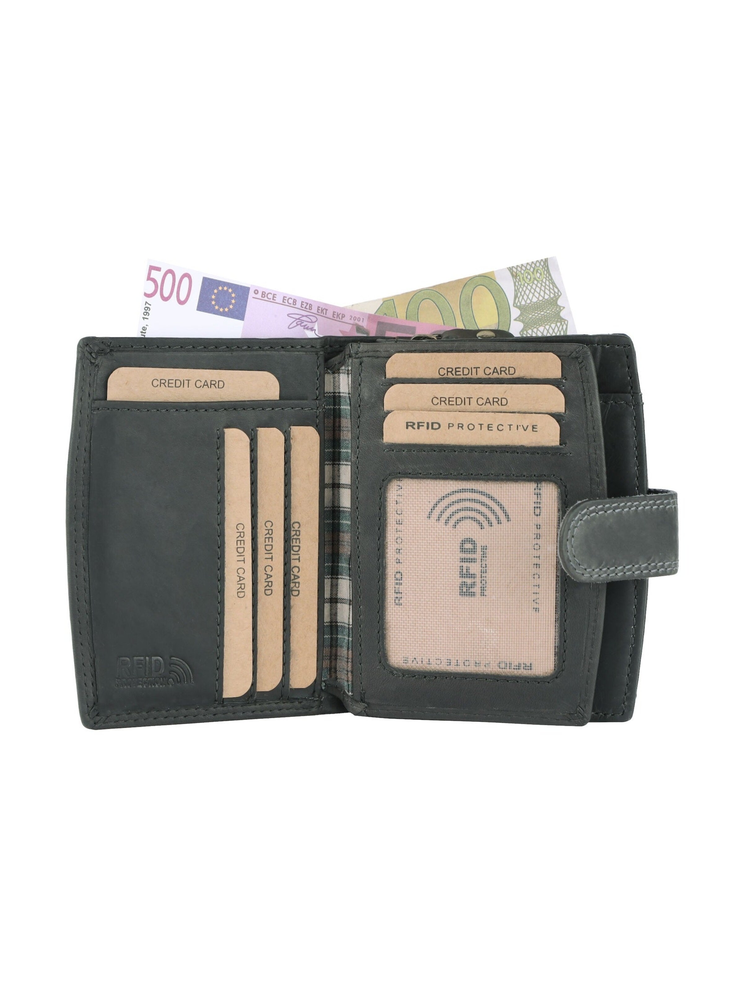 Benthill Wallet in Green