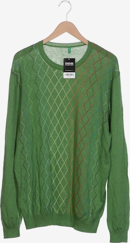 UNITED COLORS OF BENETTON Sweater & Cardigan in XXL in Green: front