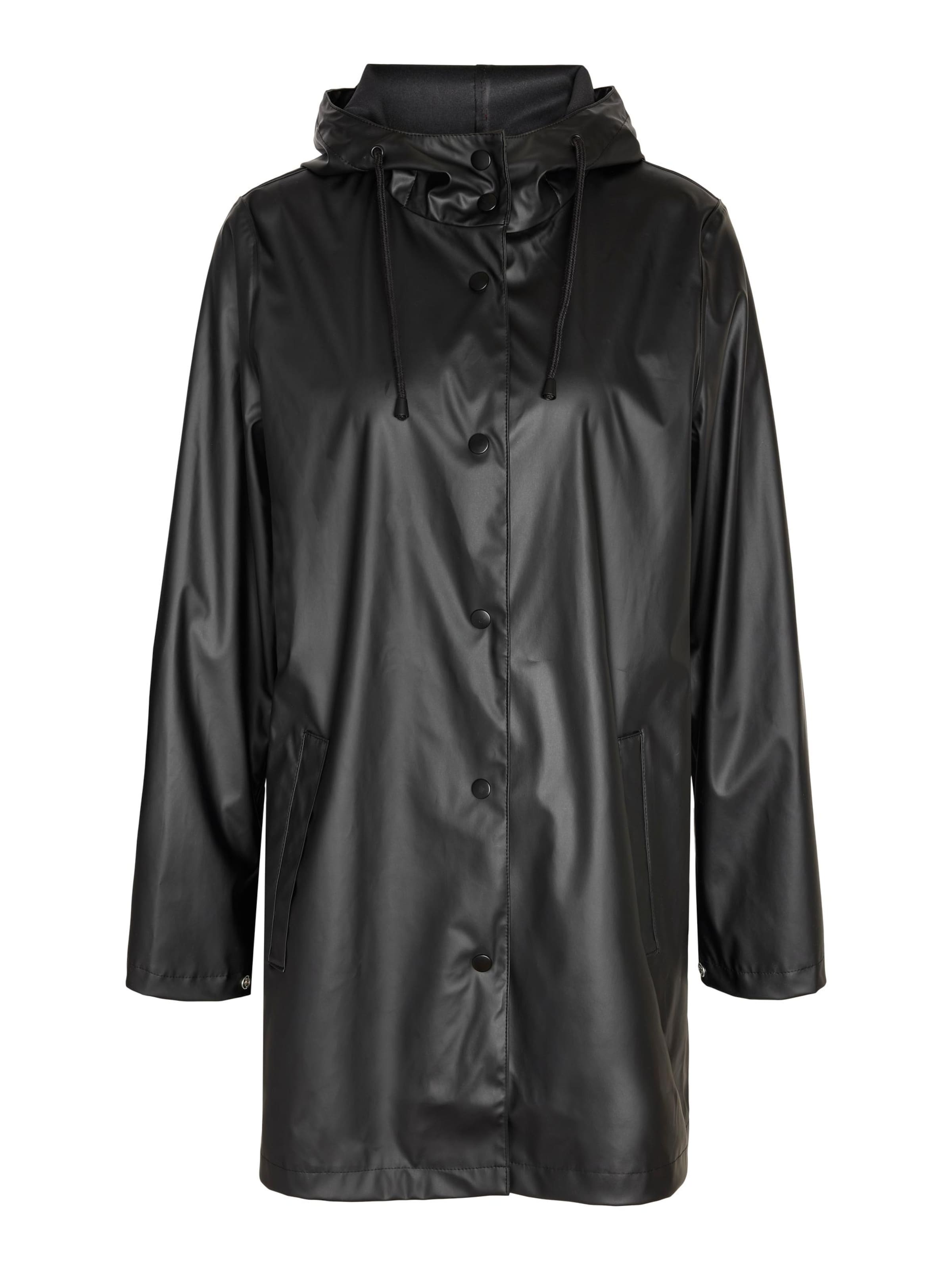 Noisy may Raincoat 'Sky' in Black: front