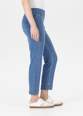 STEHMANN Slimfit Jeans in Blau