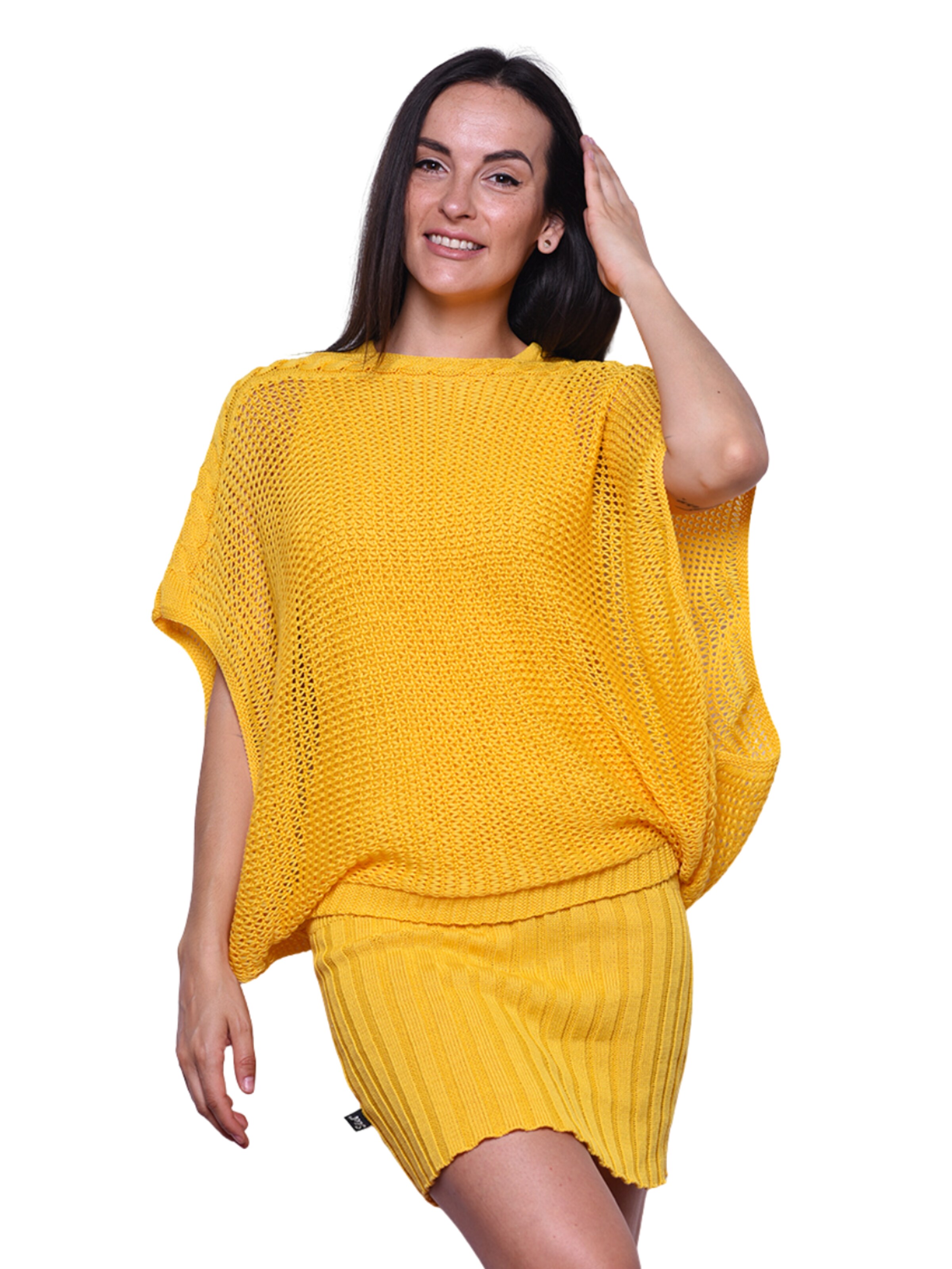 Süel knitwear - Jersey 'Birthday' en amarillo