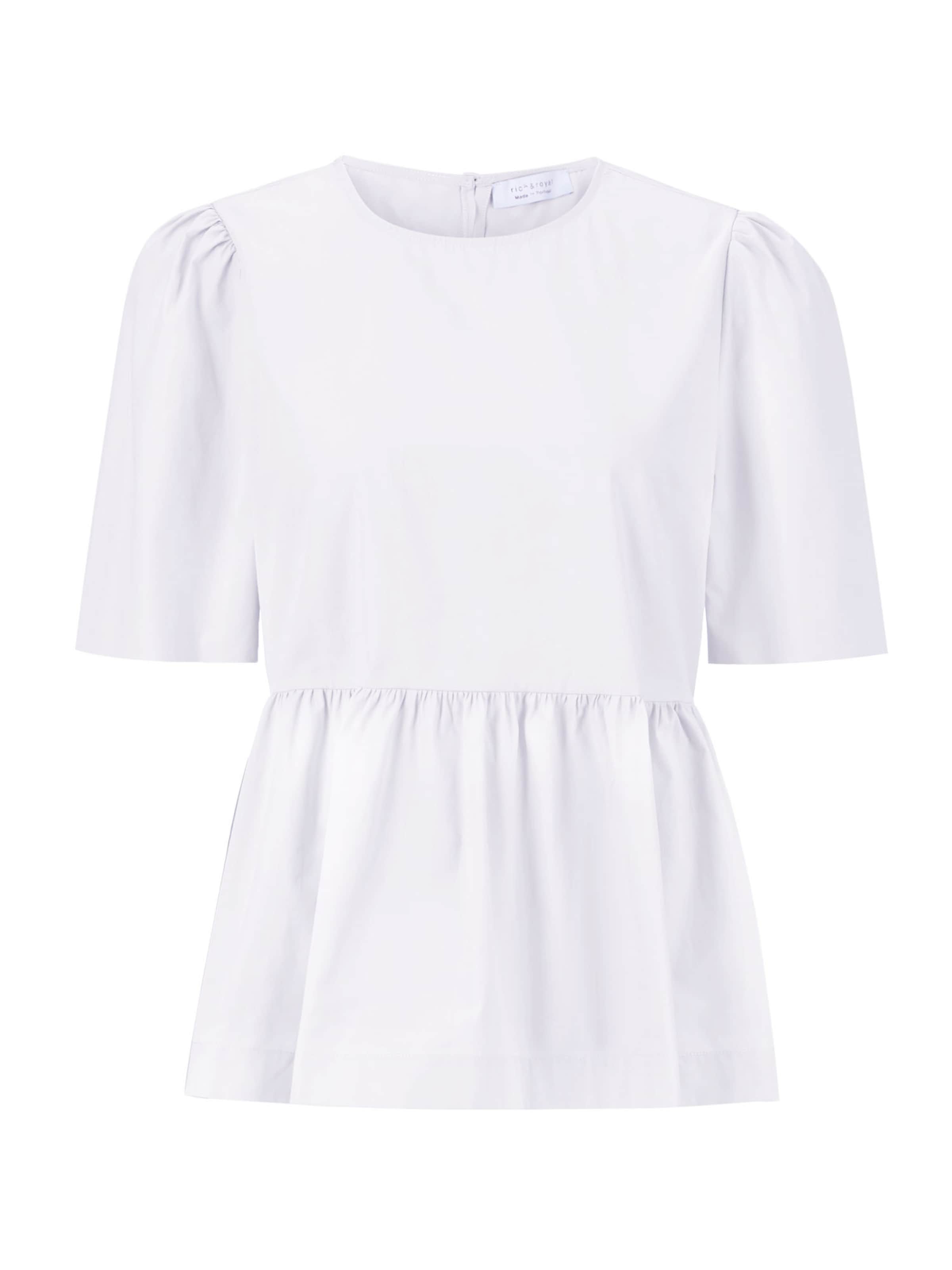 Rich & Royal Bluse in Weiß: Vorderseite