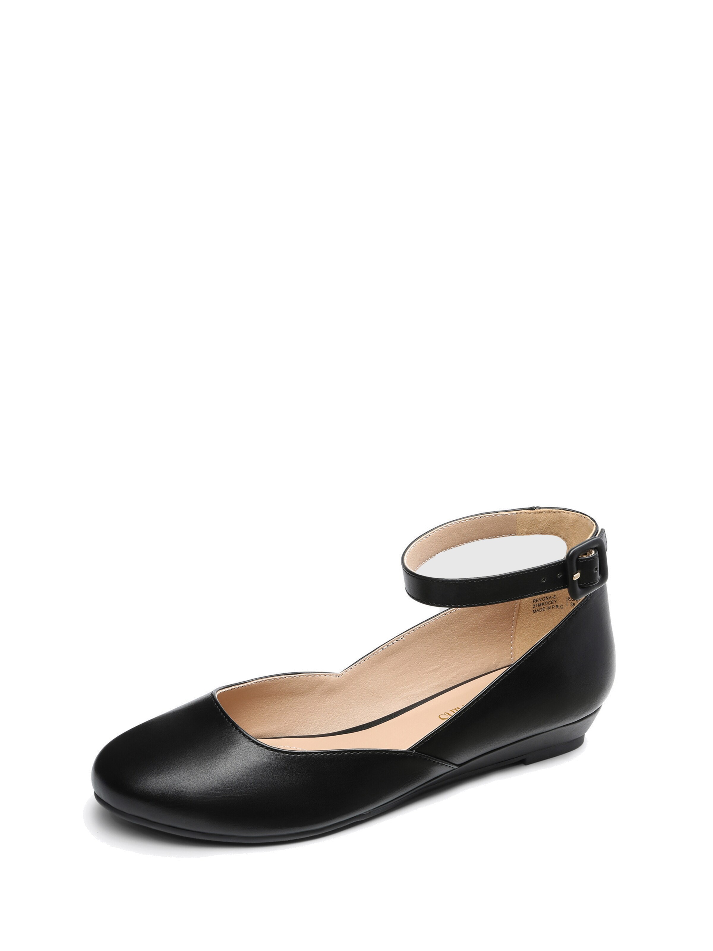 Ballerina 'DREAM PAIRS Ballerinas Damen Flache Schuhe Damen' di Dream Pairs in nero: frontale