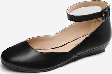 Ballerines 'DREAM PAIRS Ballerinas Damen Flache Schuhe Damen' Dream Pairs en noir : devant