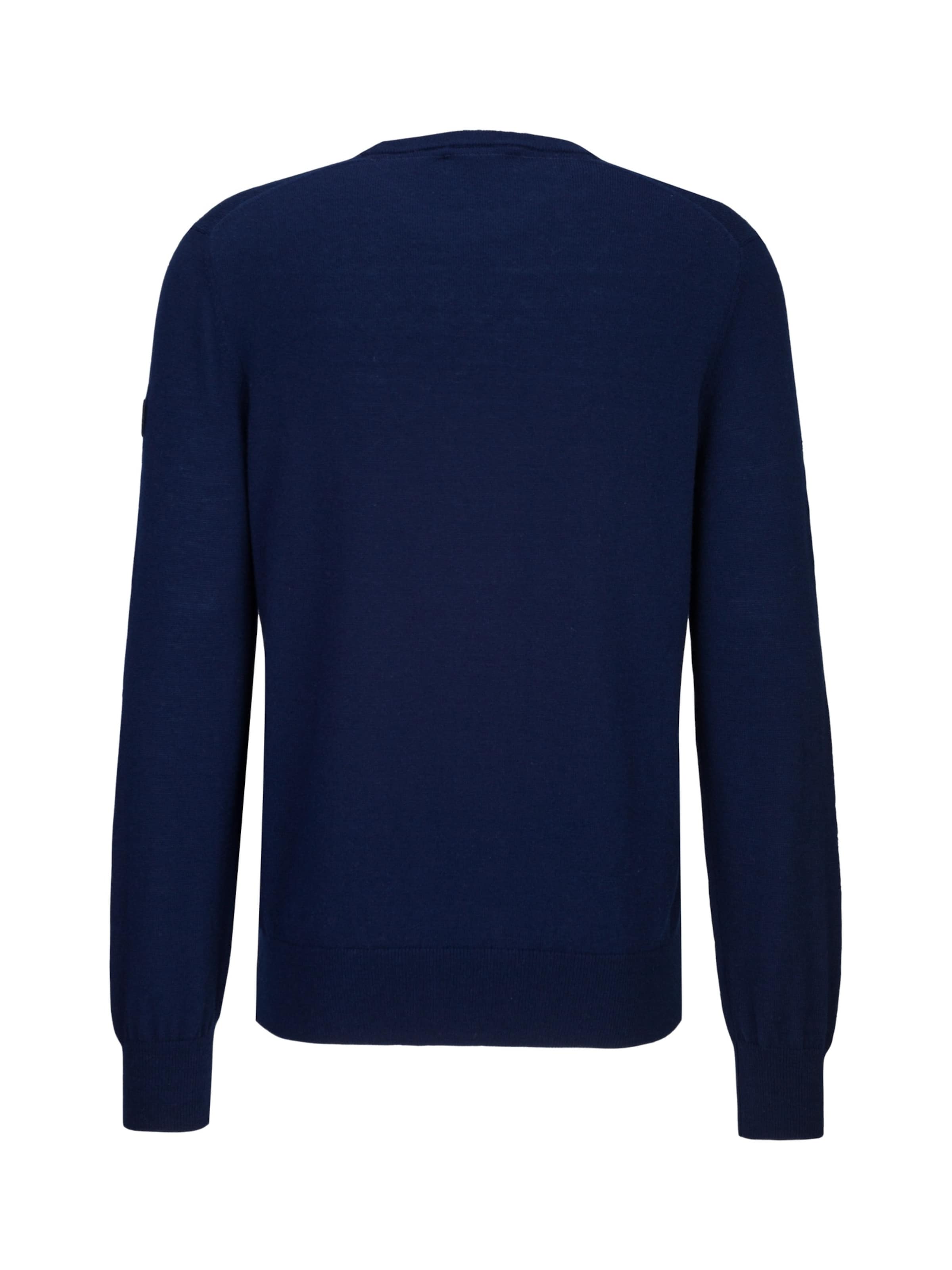 Pull-over 'Cliff' 19V69 ITALIA en bleu