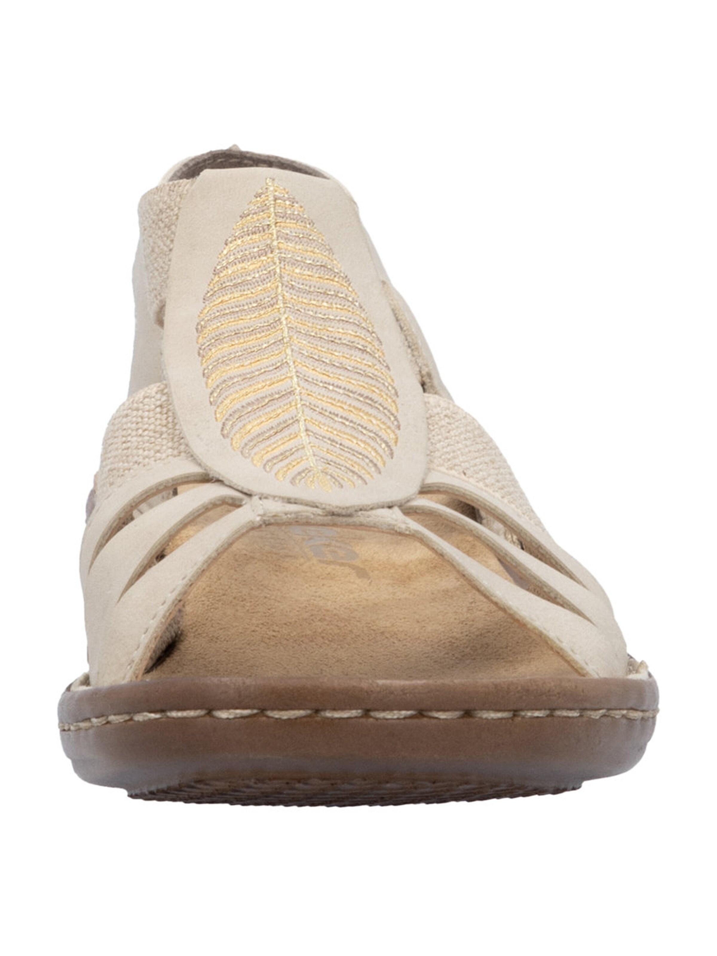 Sandales à lanières Rieker en beige