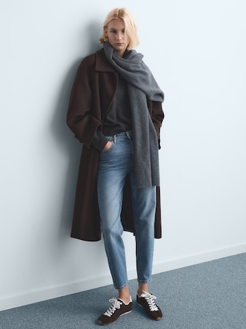 MANGO Ohlapna forma Kavbojke 'NEWMOM' | modra barva