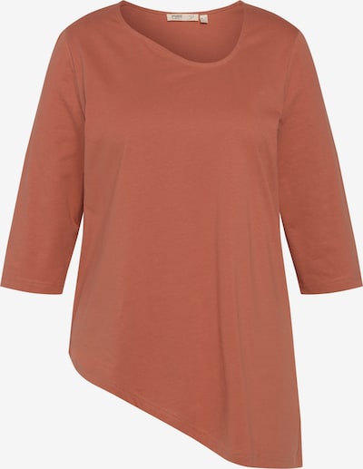 Ulla Popken T-shirt en orange, Vue avec produit