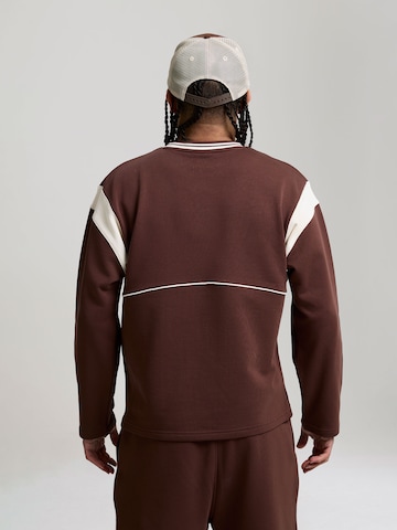 Sweat-shirt '93' AND1 en marron