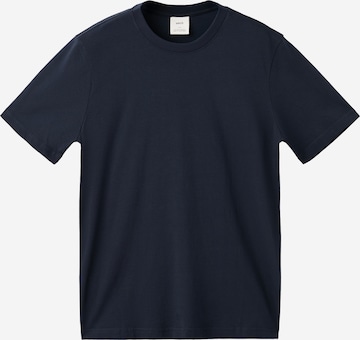 MANGO MAN T-shirt 'CHERLO' i blå: framsida