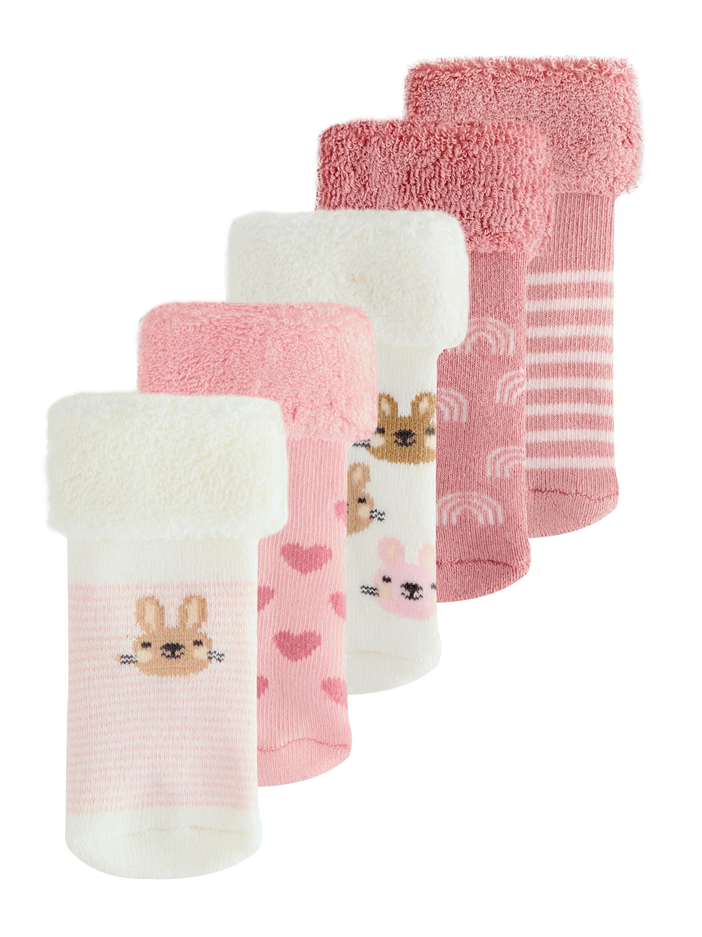 Chaussettes Next en rose : devant