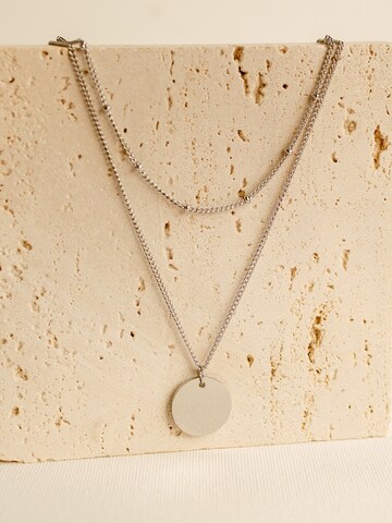Hey Happiness Necklace 'Circula' in Silver